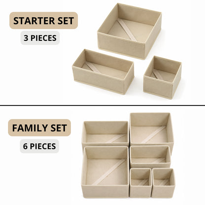 Baby Clothes Drawer Organizer Set